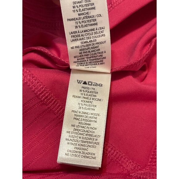 Tommy Bahama Womens Everyday Active UPF 50 Pink Quarter-Zip Long-Sleeve Moisture - Picture 15 of 16